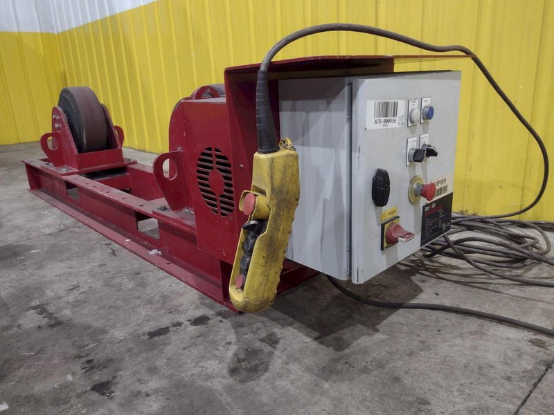 10,000 LB 5 TON RED-D-ARC MODEL #CR5 TANK TURNING ROLLS, POWER &amp; IDLER 110V POWER: YOBRO #24746