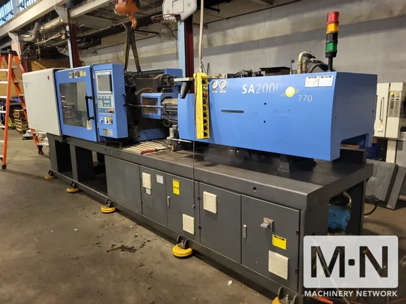 225 TON 16 OZ HAITIAN MODEL MA2000-700 INJECTION MOLDING MACHINE MFG 2009