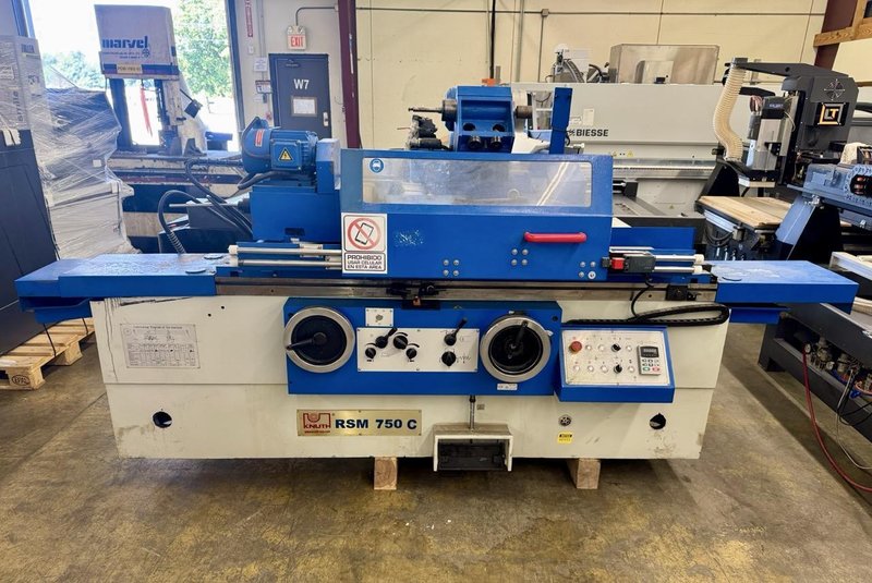 KNUTH RSM 750 C Precision Cylindrical Grinder w/ Internal Grinding, 2022 – 30″ Capacity