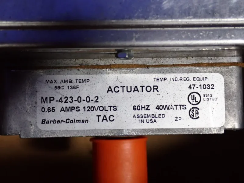SCHNEIDER ELECTRIC ELECTRIC ACTUATOR  -  MP-423-0-0-2