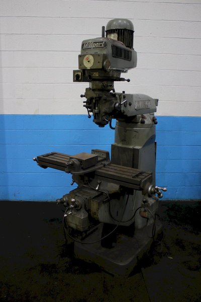 MILLPORT MODEL #3VH VERTICAL RAM TYPE MILL: STOCK #74637
