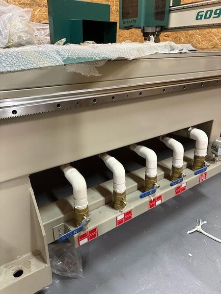 4′ x 8′ Grizzly G0932 CNC Router, 2025 – 4 HP HSD Spindle, 4th Axis Rotary, Vacuum Table