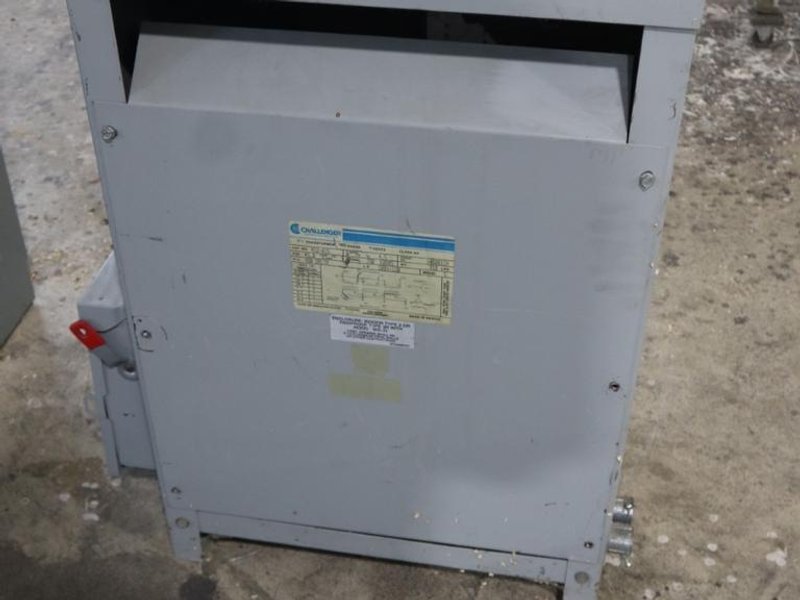Challenger 45KVA Transformer, 3 Phase- Auction Item