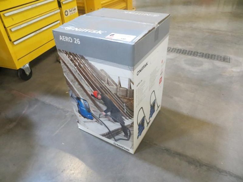 Nilfisk Aero 26 Wet/Dry Vac- New in Box- Auction Item