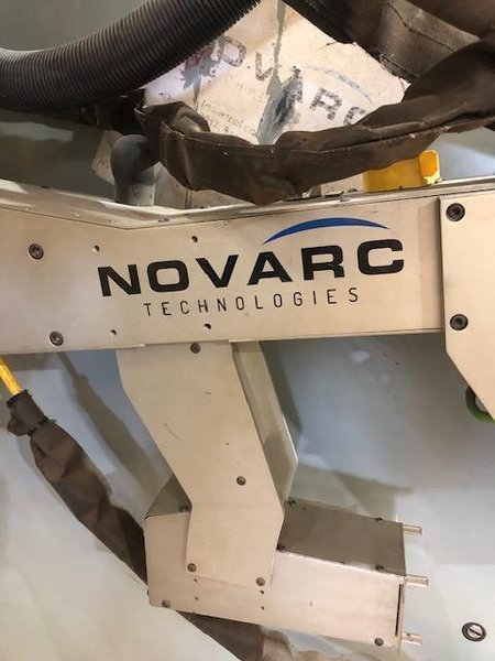 Novarc Cobot Pipe Spool Welder, 2013 – SWR w/ PowerWave R500 + STT, Floor-Mounted