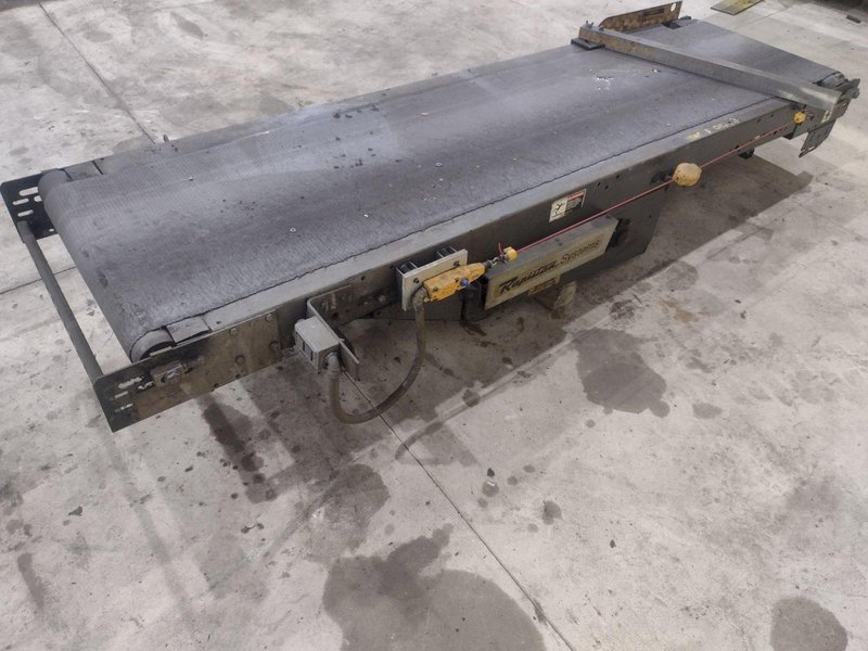 3 STAGE X 36&quot; X 18&quot; WALSH MODEL #AOE286 STEEL MESH-BELT PASS-THROUGH STAINLESS WASHER: STOCK #20166