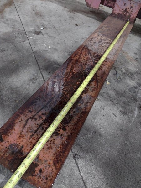 20,000 LBS / 10 TON X 60&quot; X 60&quot; BUSHMAN MODEL #901 PALLET LIFTER CRANE ATTACHMENT: STOCK #23641