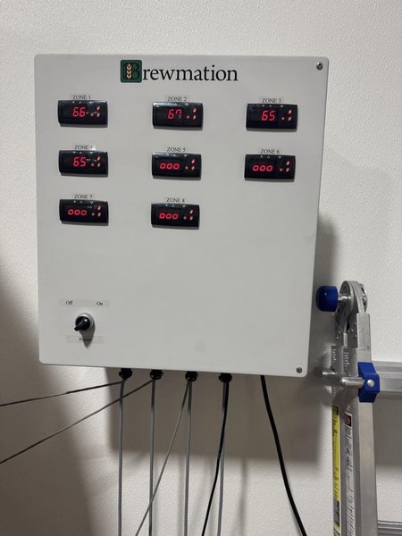 Turnkey 7 BBL Brewmation-Stout Brewing System w/ 2024 Thermaline Heat Exchanger, Pumps, Controls &amp; Vessels