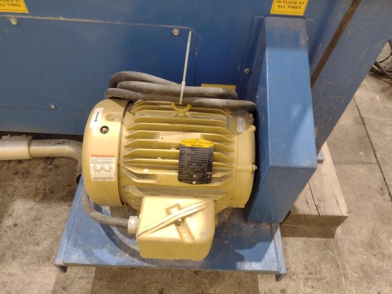 17 CUBIC FOOT VIBE TECH MODEL #VTHT-2472 TUB STYLE VIBRATORY FINISHER : YOBRO #25354