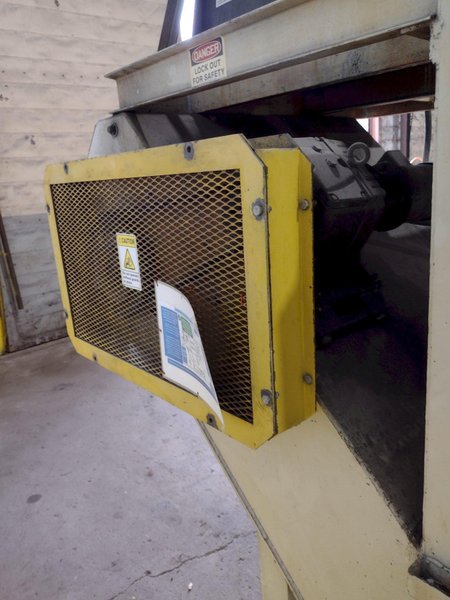 1500 CFM WARD-DEVANSCO MODEL #DV-18015 WET TYPE DUST COLLECTOR: STOCK #18630