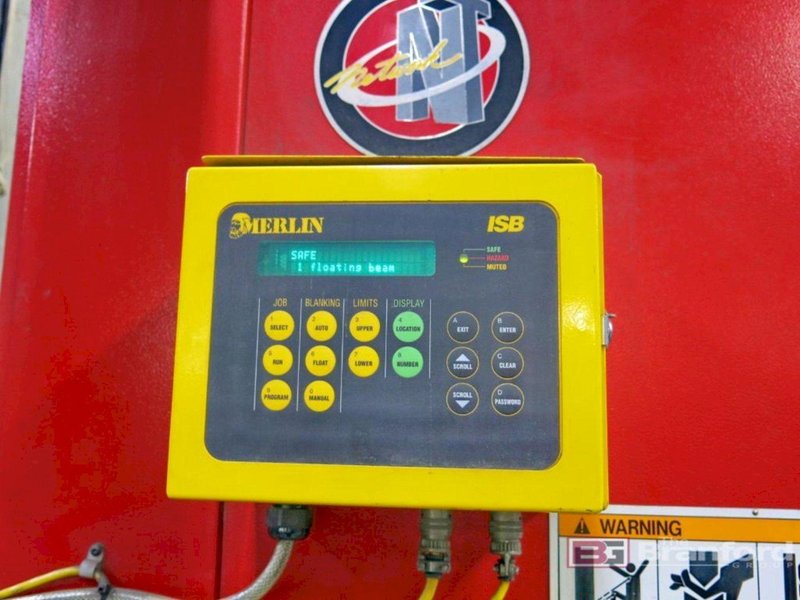 110 TON AMADA HYDRAULIC UP-ACTING PRESS BRAKE MODEL FBD-1030NT