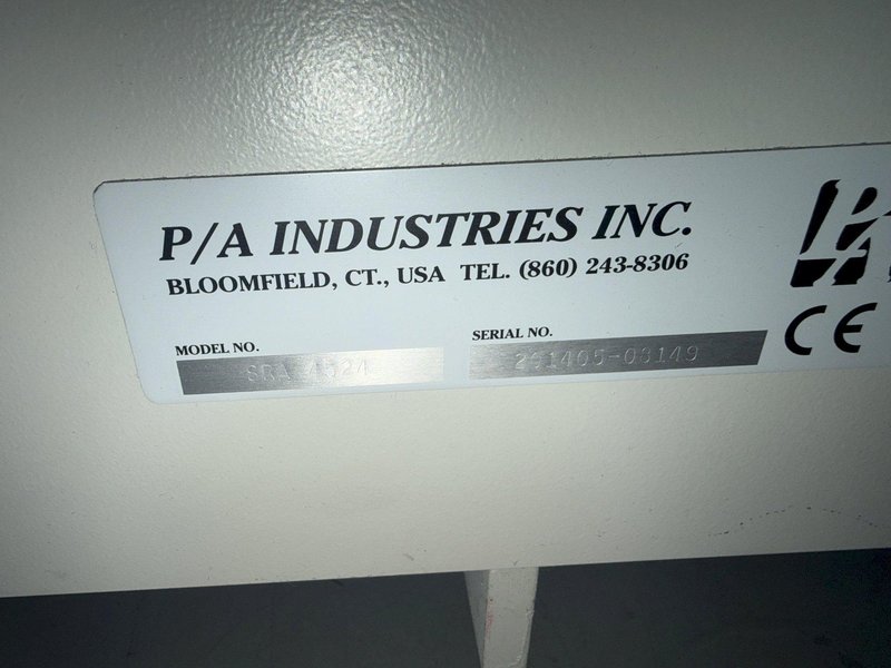 12" X .125" X 4,500 LB PA INDUSTRIES SERVO COIL FEED LINE, UNCOILER, STRAIGHTENER, SERVO FEEDER: YOBRO #25101