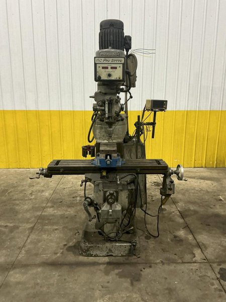 2 HP X 9" X 42" BRIDEPORT SERIES IVERTICAL RAM TYPE KNEE MILL: YOBRO #24264