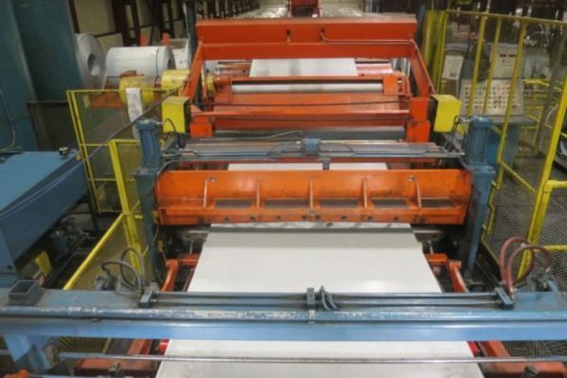 76" x .100" x 72K AUTOMATIC FEED TRAPEZOID CUT-TO-LENGTH LINE - UPGRADE 2020