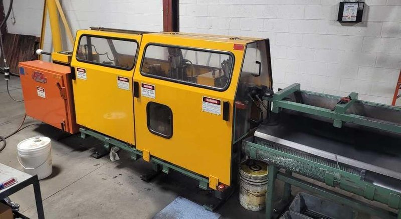 Tube Straightener, Cutoff Machine, Burr Oak