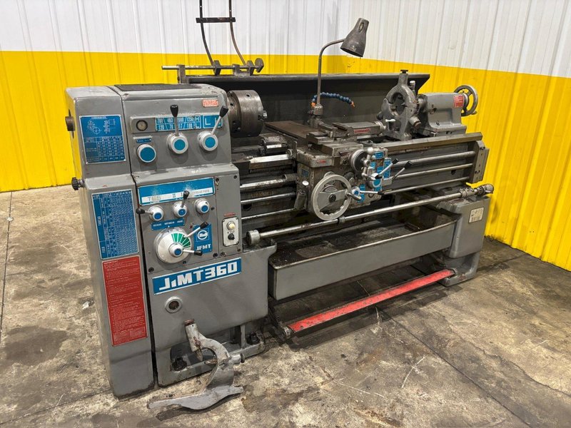 14&quot; X 40&quot; JIMT 360X1000 GAP BED GEARED HEAD ENGINE LATHE 1.5&quot; HOLE: YOBRO #24325
