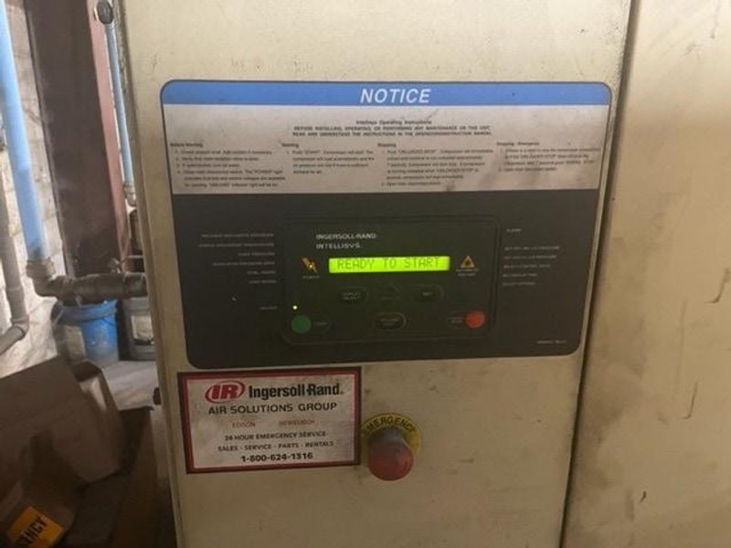 Ingersoll Rand Air Compressor SSR-XF60 275CFM, 2012- 60HP Motor