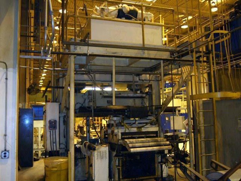 200 Ton Pacific Straight Side Hydraulic Press, 1992 – Light Curtains, Programmable Cushion Control