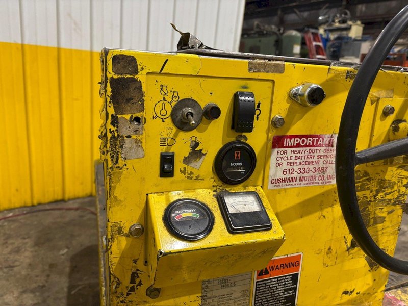 36 VOLT CUSHMAN MODEL #898361 STOCK CHASER/TUGGER CART: YOBRO #24652