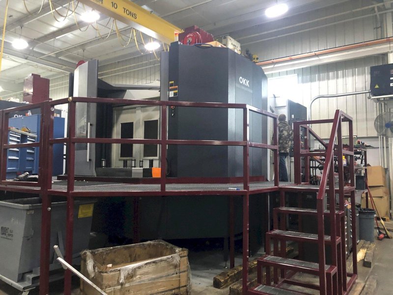 OKK HM-1250S HORIZONTAL MACHINING CENTER