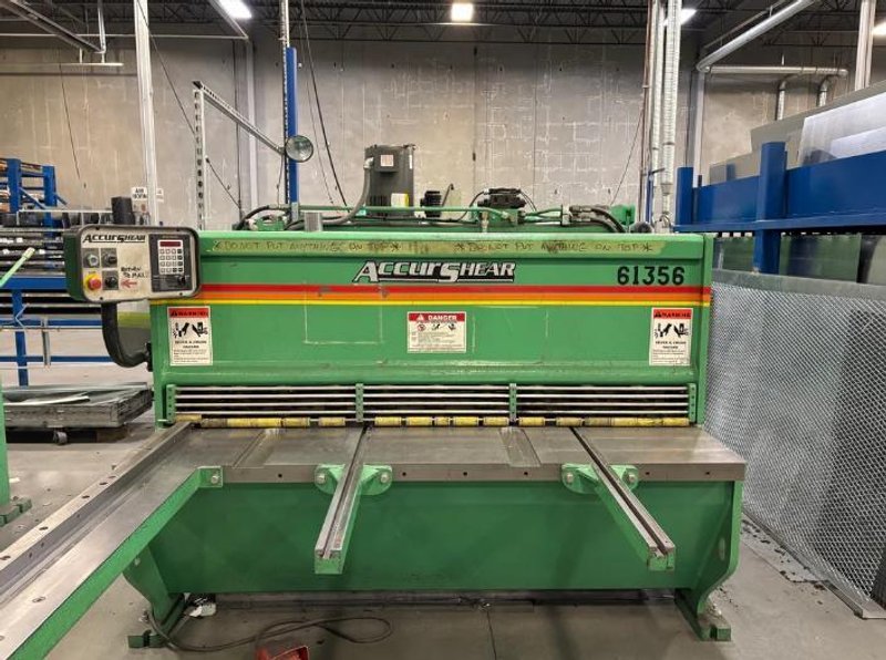 2008 Accurshear 61356 Hydraulic Shear (#5581)