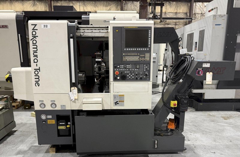 Nakamura-Tome AS-200Y Turning Center. Y-Axis. Live Milling. New-2020