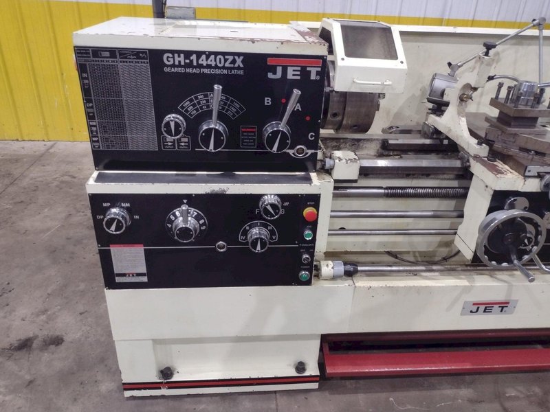 14” X 40” JET MODEL #GH1440 ZX  ENGINE LATHE : YOBRO #25666