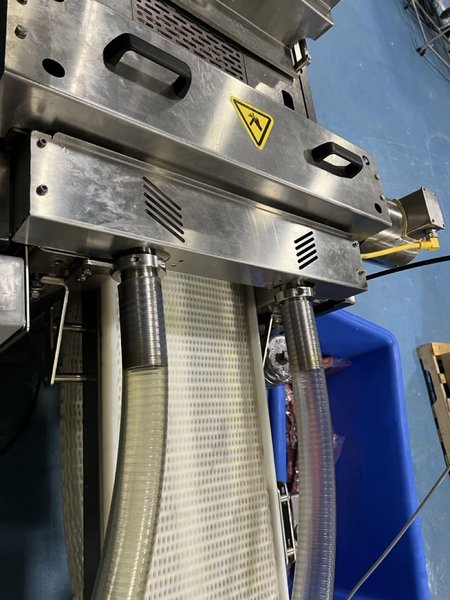 Drake LS1400 Hot Dog Loader &amp; RapidPak RP-45 Thermoformer – 2017 Meat Packaging Line