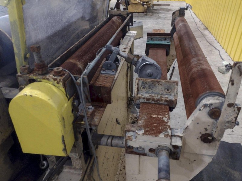 36&quot; YODER POWERED SLITTING HEAD WITH FEED ROLLS: STOCK #22948