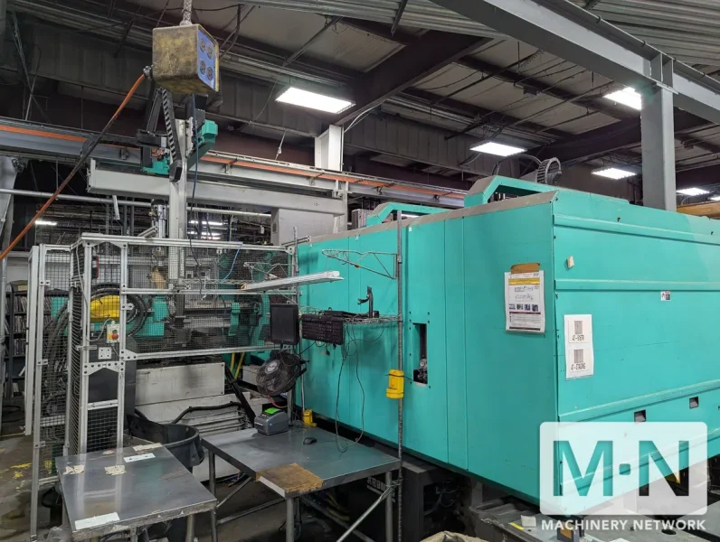 550 TON 29.1/ 8.2 OZ ARBURG MODEL 920S-5000-1300/400 2-COLOR INJECTION MOLDING MACHINE MFG 2015