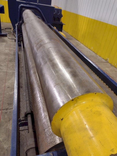 12' X 1/2" WEBB MODEL #9L-1312 3 ROLL INITIAL PINCH PLATE ROLL : YOBRO #24943