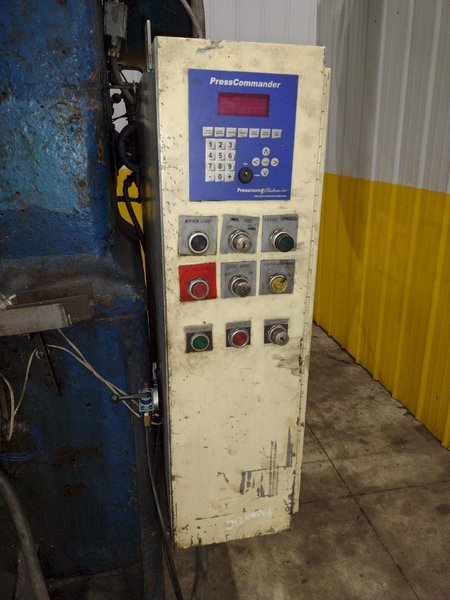600 TON MINSTER MODEL #90-600 KNUCKLE JOINT PRESS, 4" STROKE: STOCK #22197