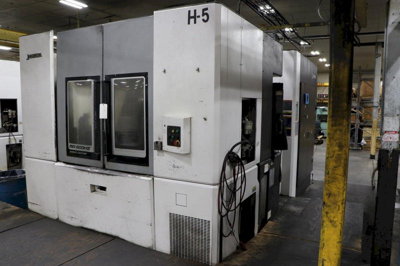 Okuma MA-600HII CNC Horizontal Machining Center, 2013 – Chip Conveyor