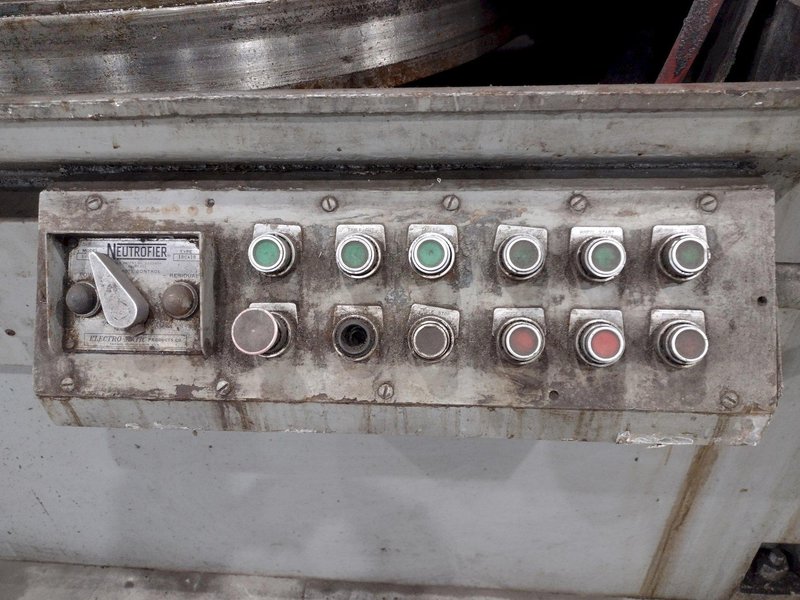 42" X 50 HP BLANCHARD MODEL #22-D-42 ROTARY SURFACE GRINDER: STOCK 13615