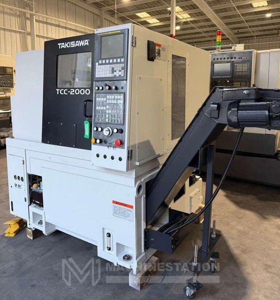 Takisawa TCC-2000 L3 CNC Turning Center – Lathe