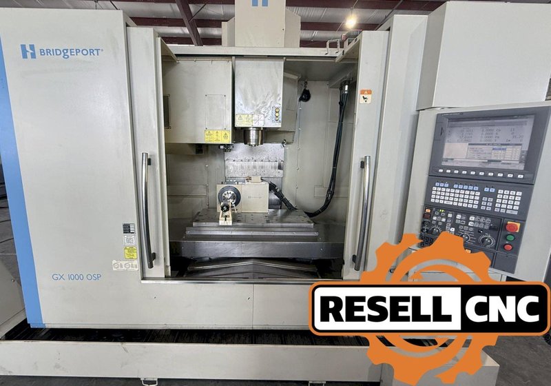 2012 Hardinge GX-1000 OSP CNC Vertical Mill w/ 4th Axis