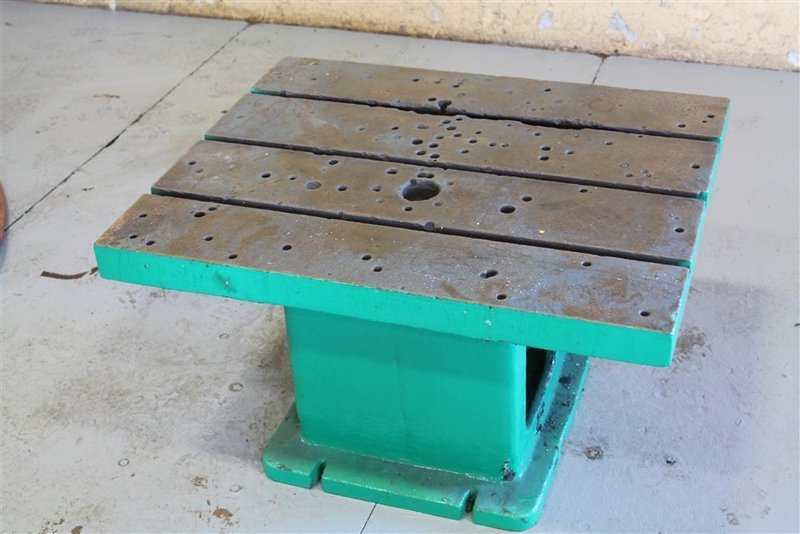 36&#039; X 30&#039; X 20 T SLOTTED DRILL TABLE: STOCK #57205