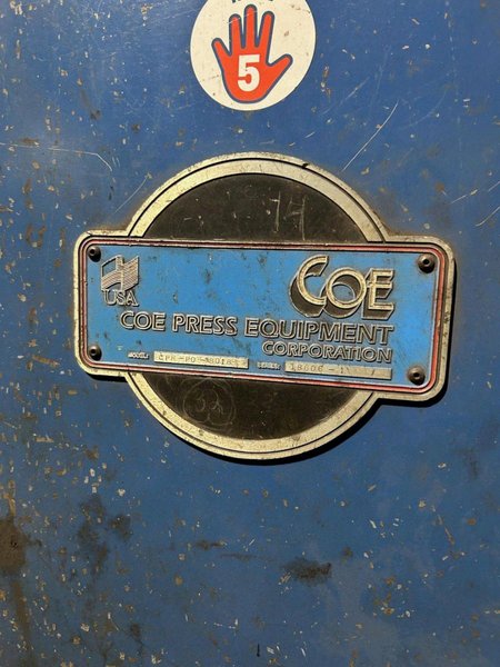 8,000 LBS X 18” COE MODEL #CPR-PO-8018 PULL OFF COIL REEL UNCOILER: YOBRO #24840