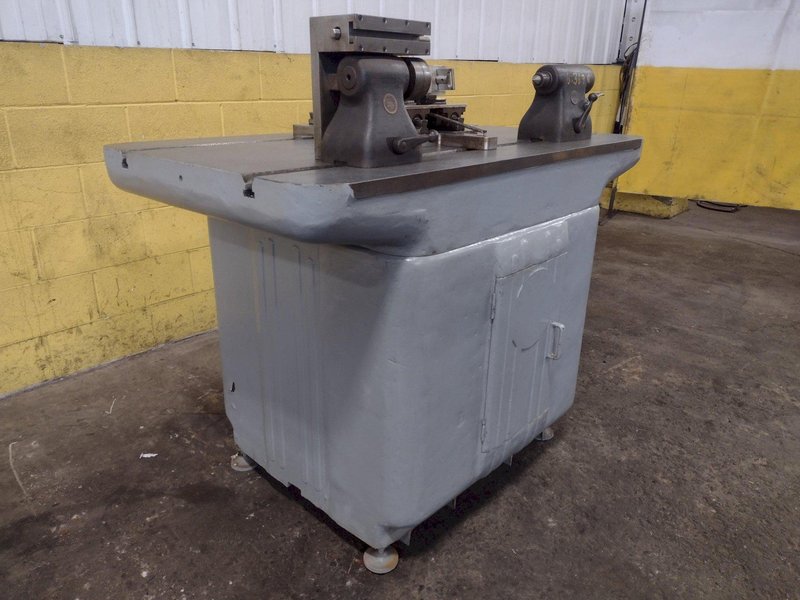 T-SLOTTED INSPECTION TABLE WITH CENTERS: STOCK #17362