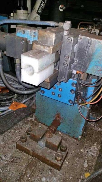 2-3/8" Tubing HEINRICH MUELLER MODEL UR5-4-DD-24H 4 DIE SWAGING MACHINE, 1.181" Solids Stock # 14187