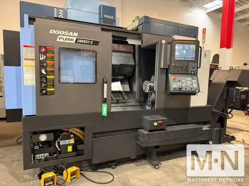 Doosan Puma 2600SYII CNC Lathe, 2021