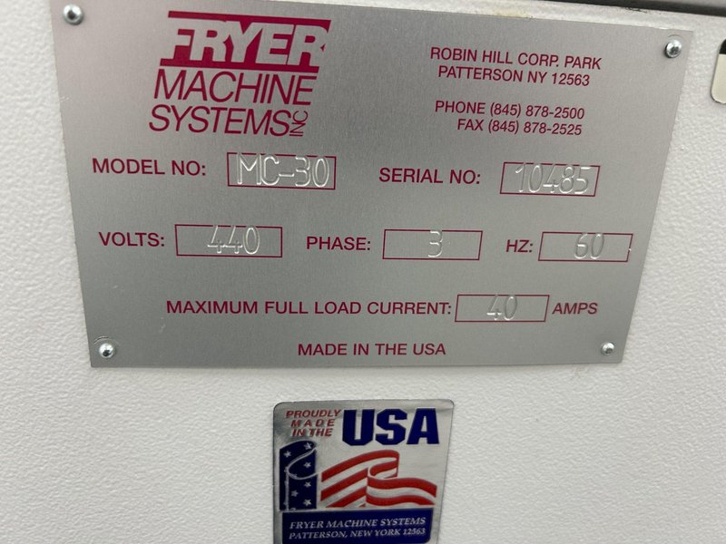 2015 Used Fryer MC-30 CNC Vertical Machining Center For Sale