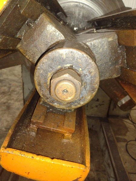 6,000 LBS X 36" AMERICAN MODEL #1000 MOTORIZED COIL REEL UNCOILER: YOBRO #24888