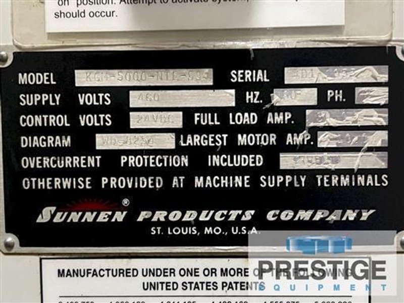 Sunnen  KGM-5000NTE-S3 CNC Hone