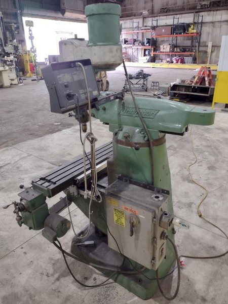 1.5 HP BRIDGEPORT SERIES I VERTICAL MILL &amp; DIGITAL READ OUT MILLING MACHINE: STOCK #20706
