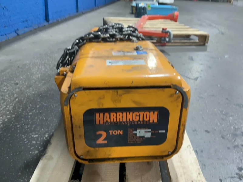 HARRINGTON 2 TON ELECTRIC CHAIN HOIST  -  ER020S