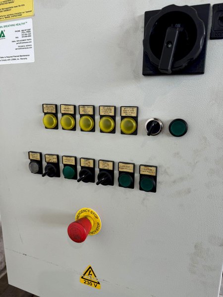 24" LOSMA MASTER MEDI-600 PAPER BAND COOLANT FILTRATION SYSTEM. (NEW IN 2014) STOCK # 0685324