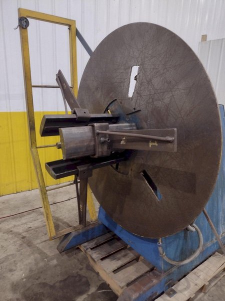 6,000 X 12" COLT MODEL #CR-60-12 MOTORIZED COIL REEL UNCOILER : YOBRO #24603