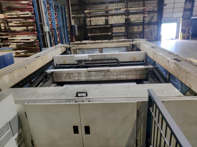 6,000 WATT TRUMPF TRULASER 8000 WITH TRUFLOW 6KW RESONATOR. STOCK # 0690524