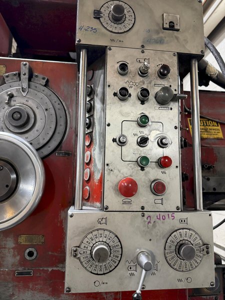 4" DEVLIEG 4K-60 SPIRAMATIC HORIZONTAL BORING MILL. STOCK # 0220126